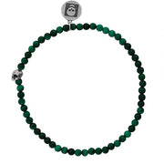 JOHN VARVATOS Skull Sterling Silver Beaded Single-Strand Bracelet, 3mm Beads
